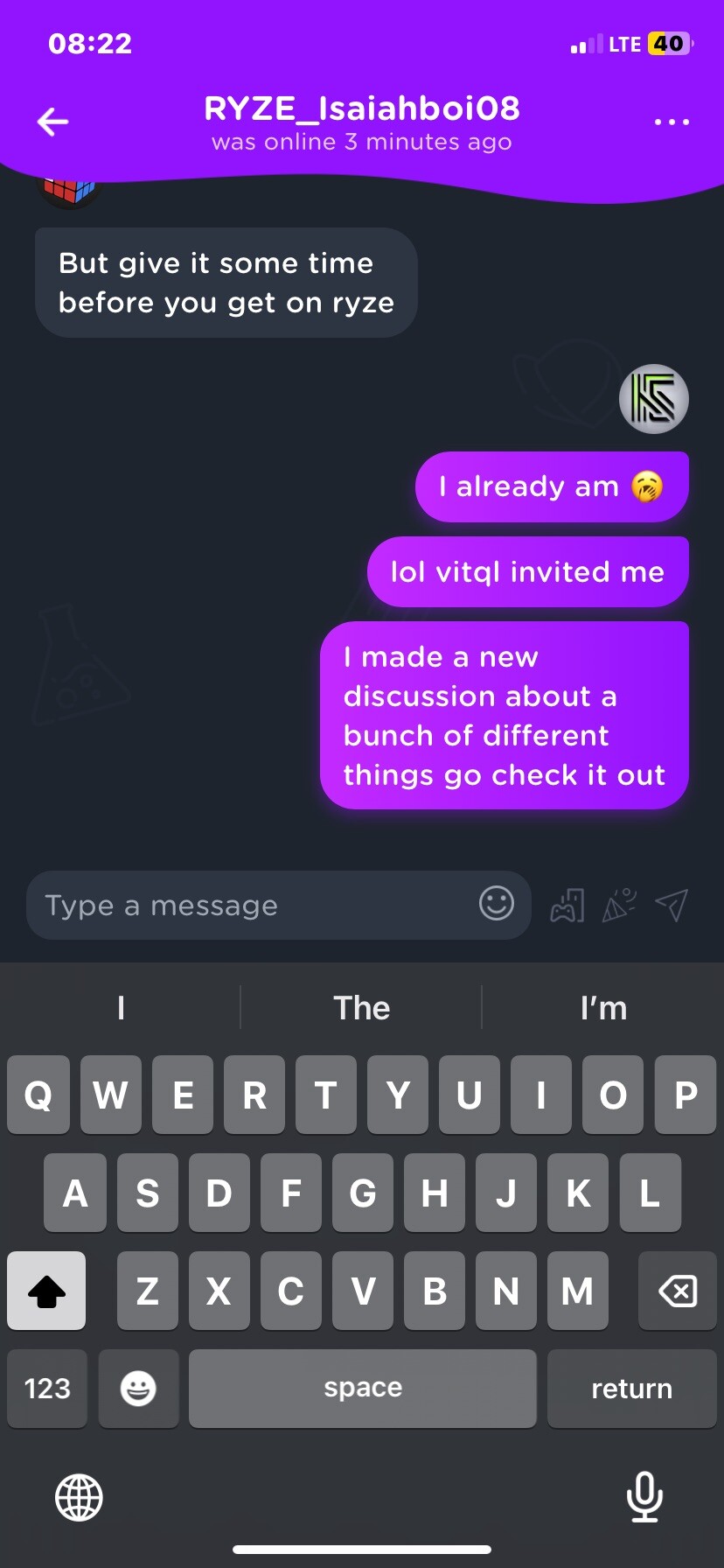 I’m sorry guys that I didn’t admit at first