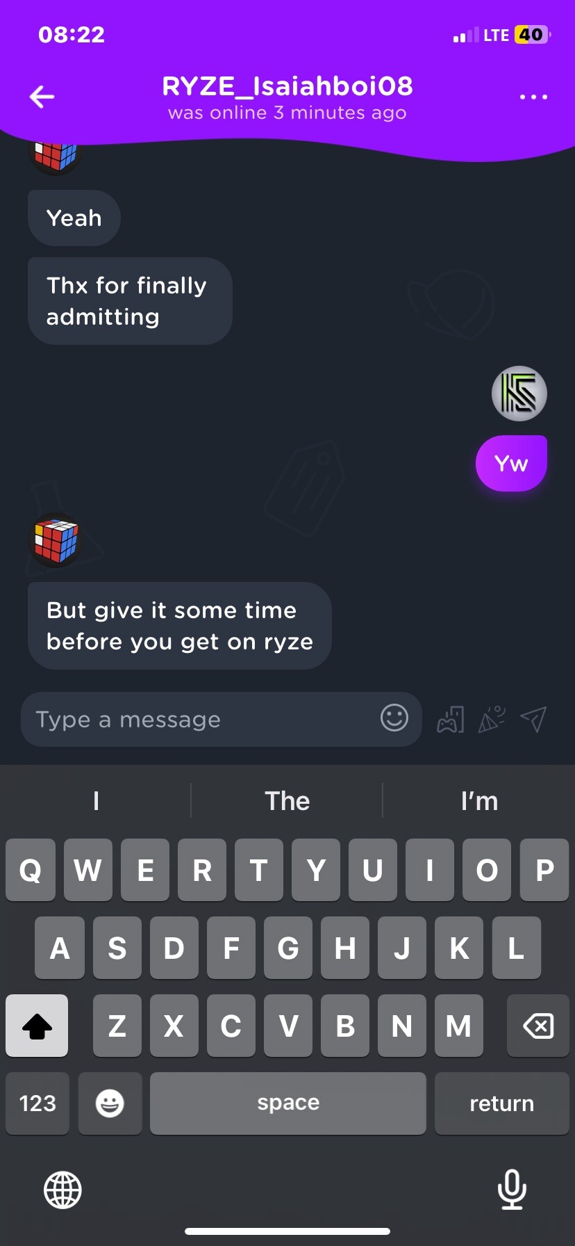 I’m sorry guys that I didn’t admit at first