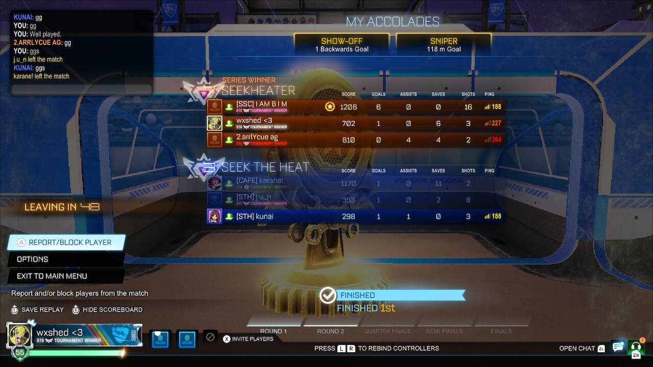 first overseas ssl tourney win