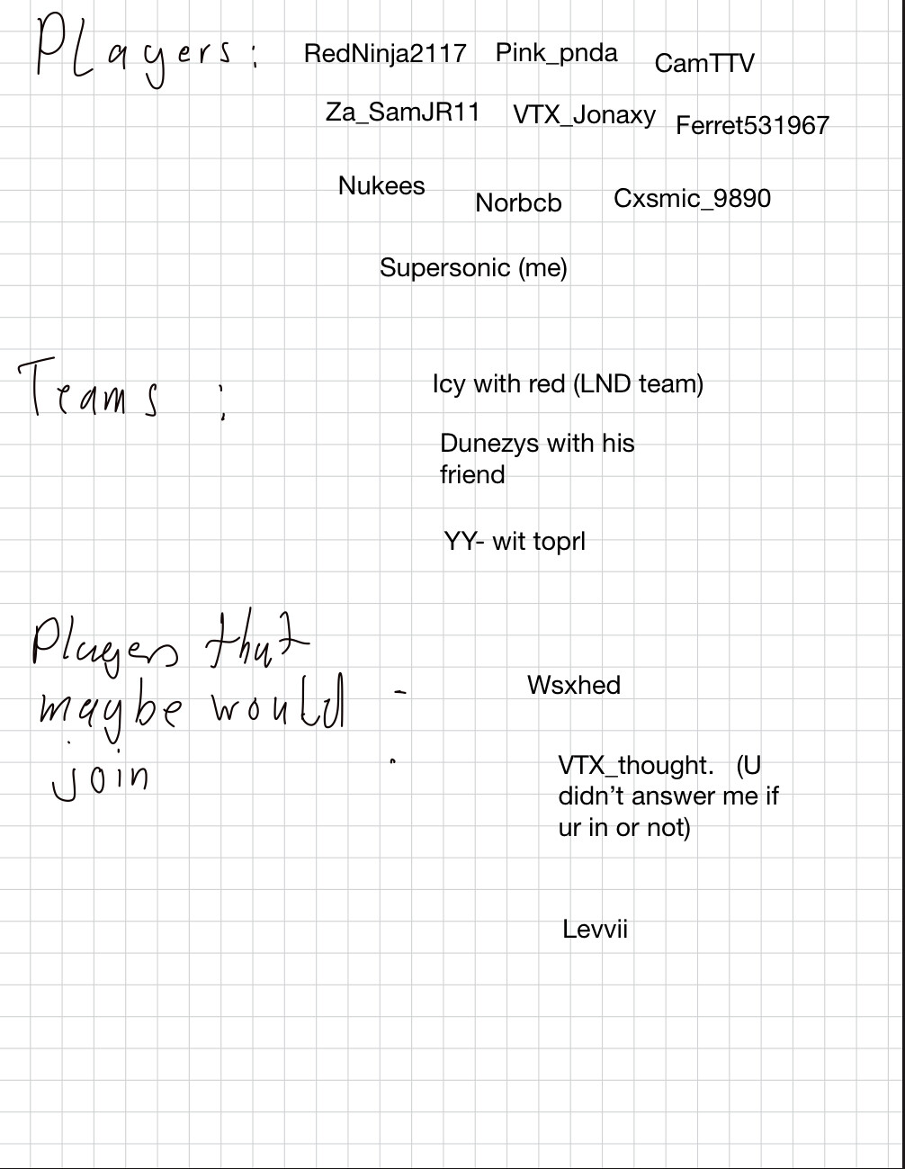 **Update heatseeker tourney”