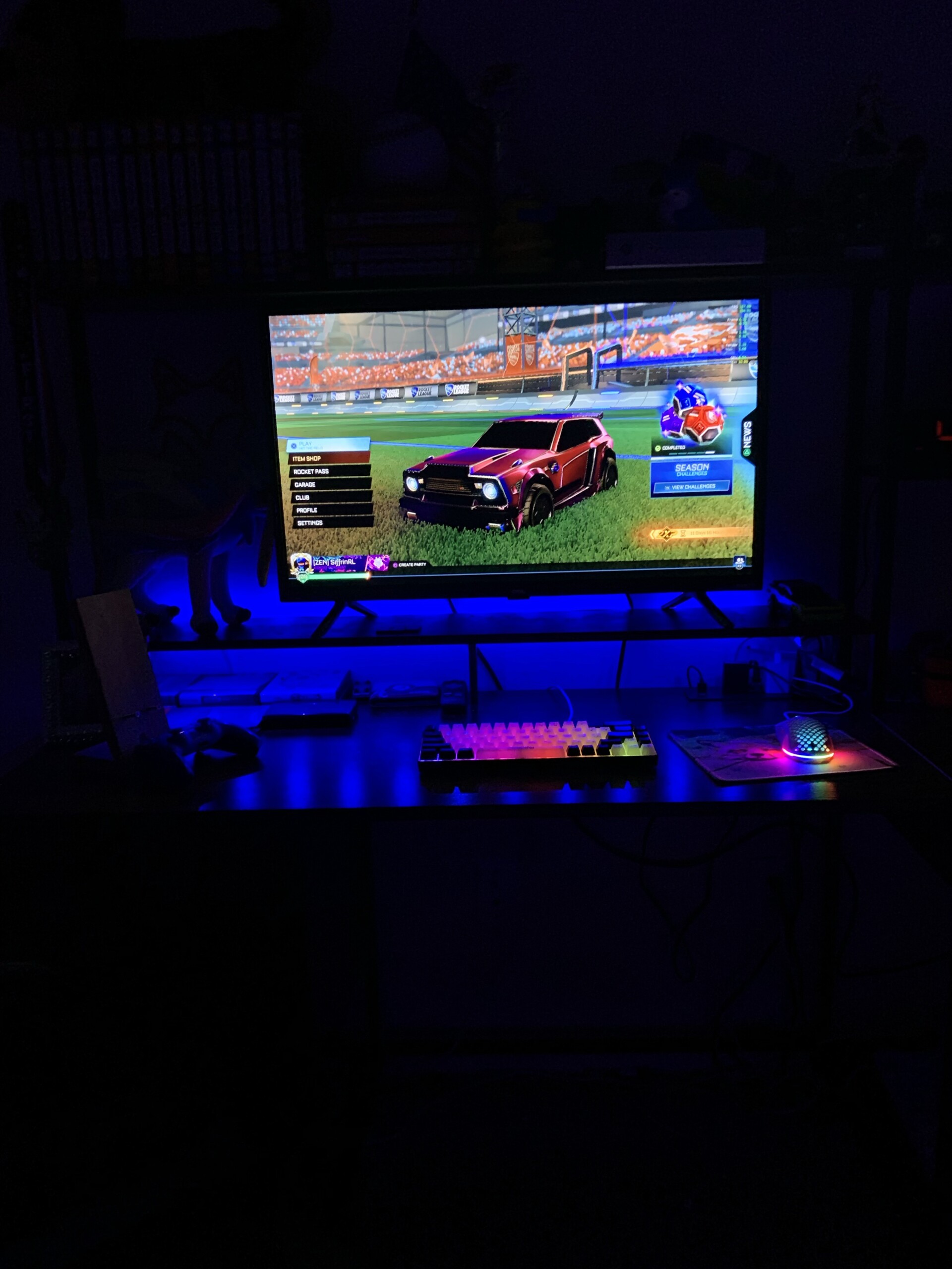 New setup (same desk)