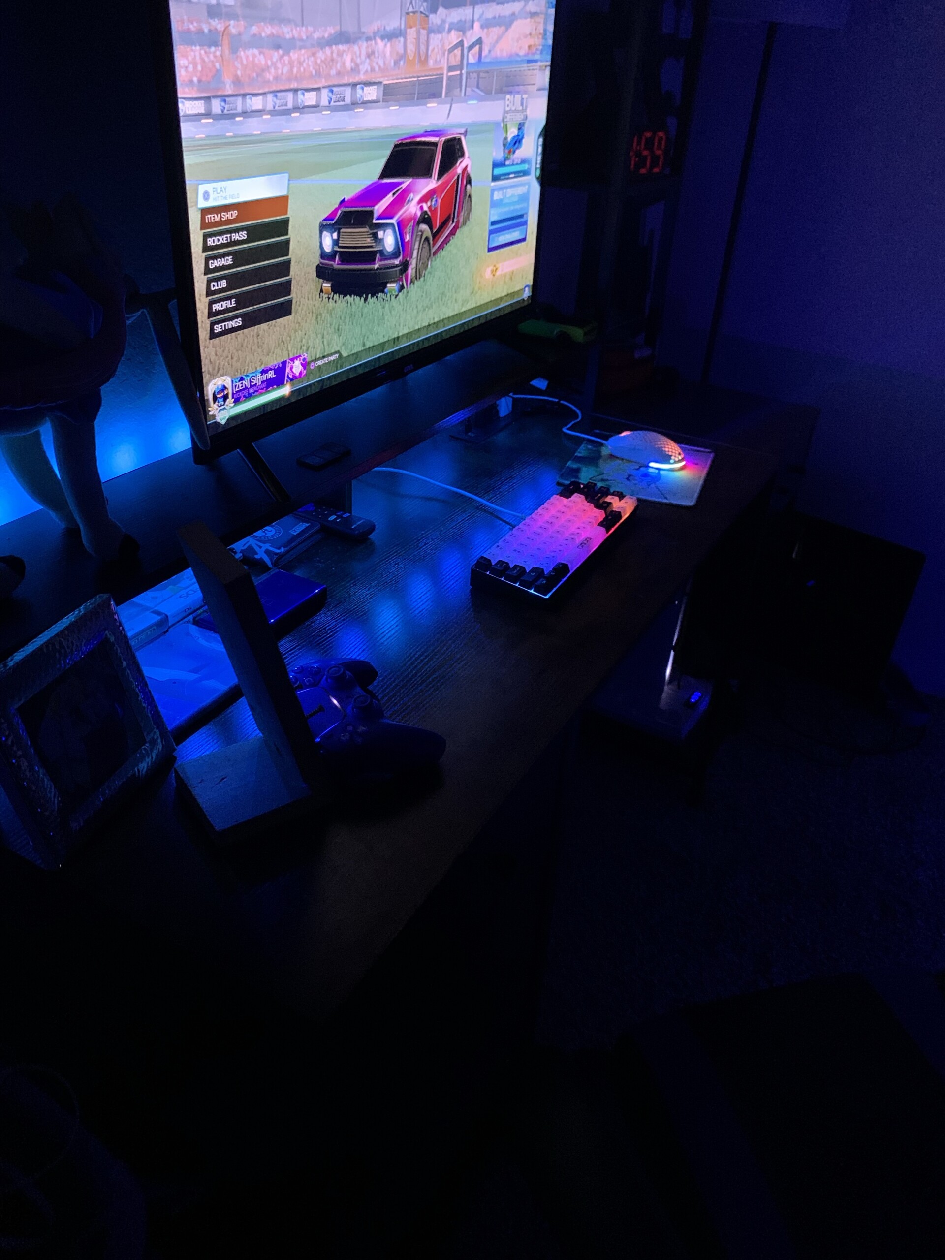 New setup (same desk)