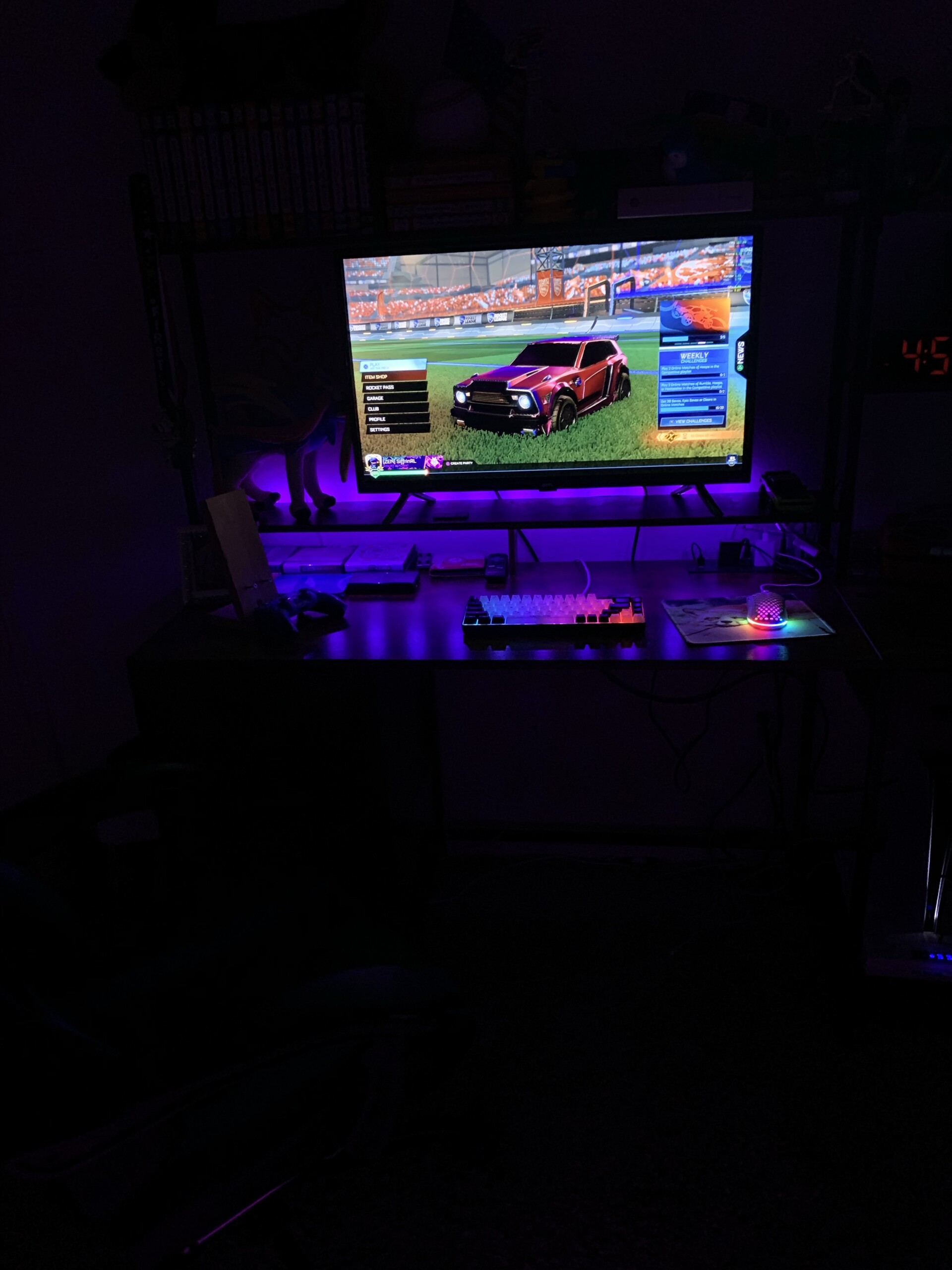 New setup (same desk)