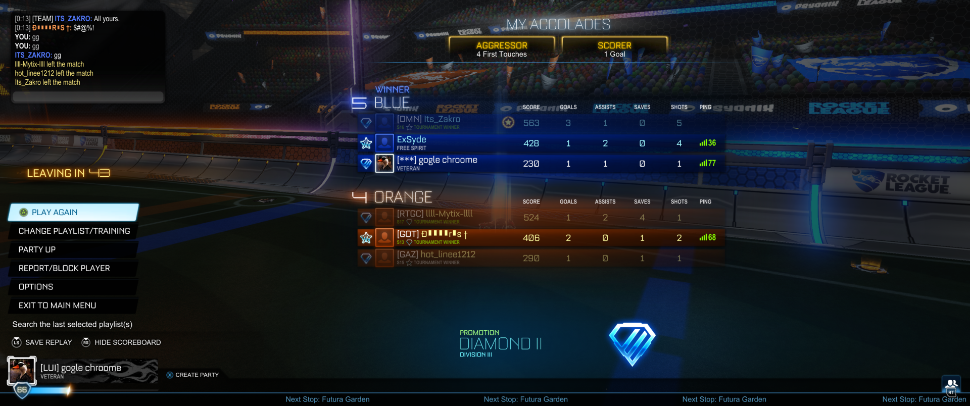 I reached diamond two in rumble