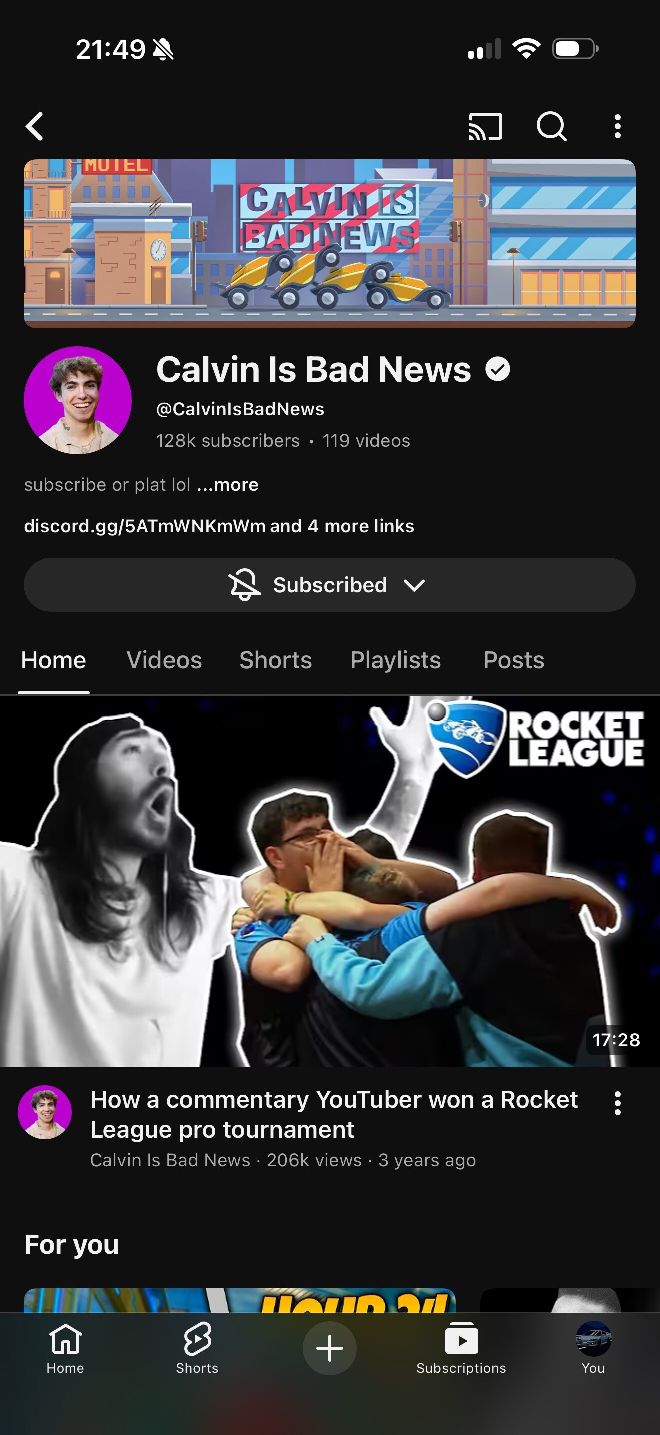 What happened to calvinisbadnews?