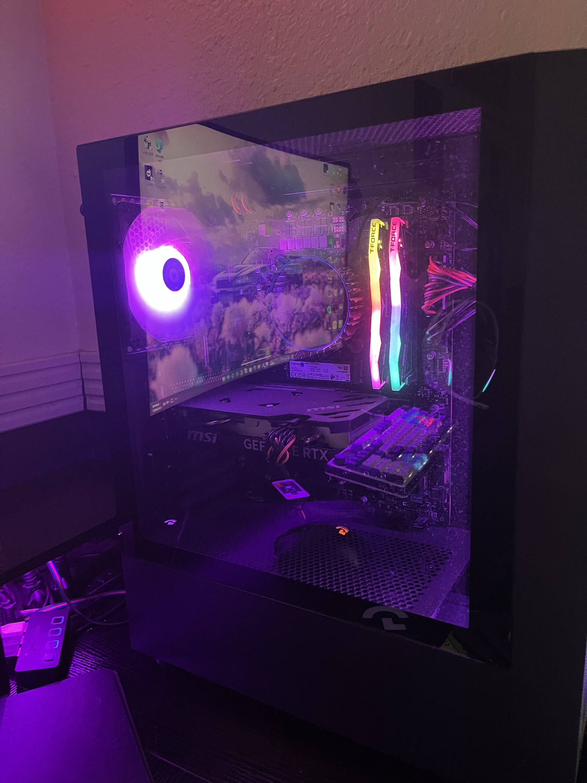 The King’s setup 👑