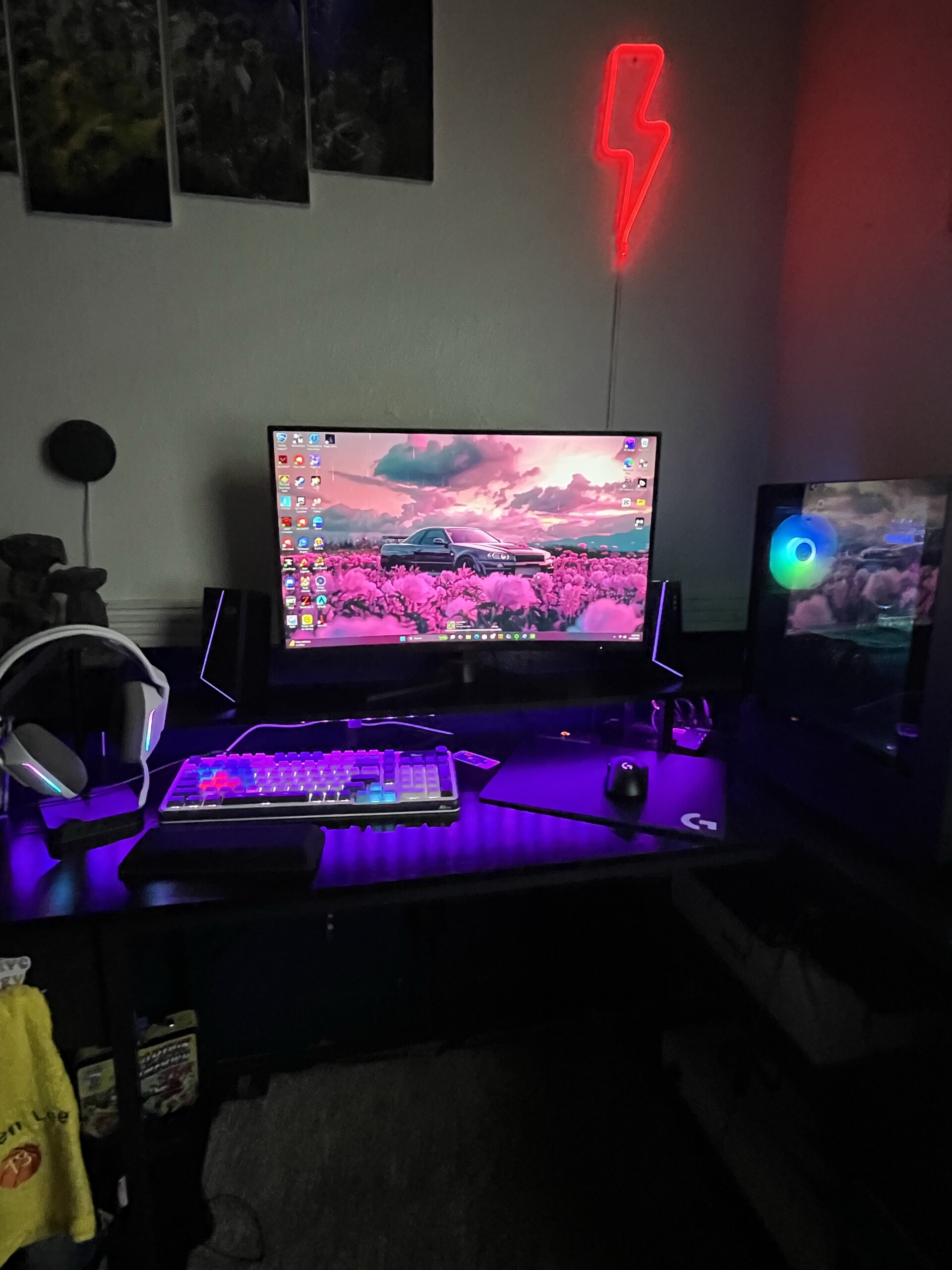 The King’s setup 👑