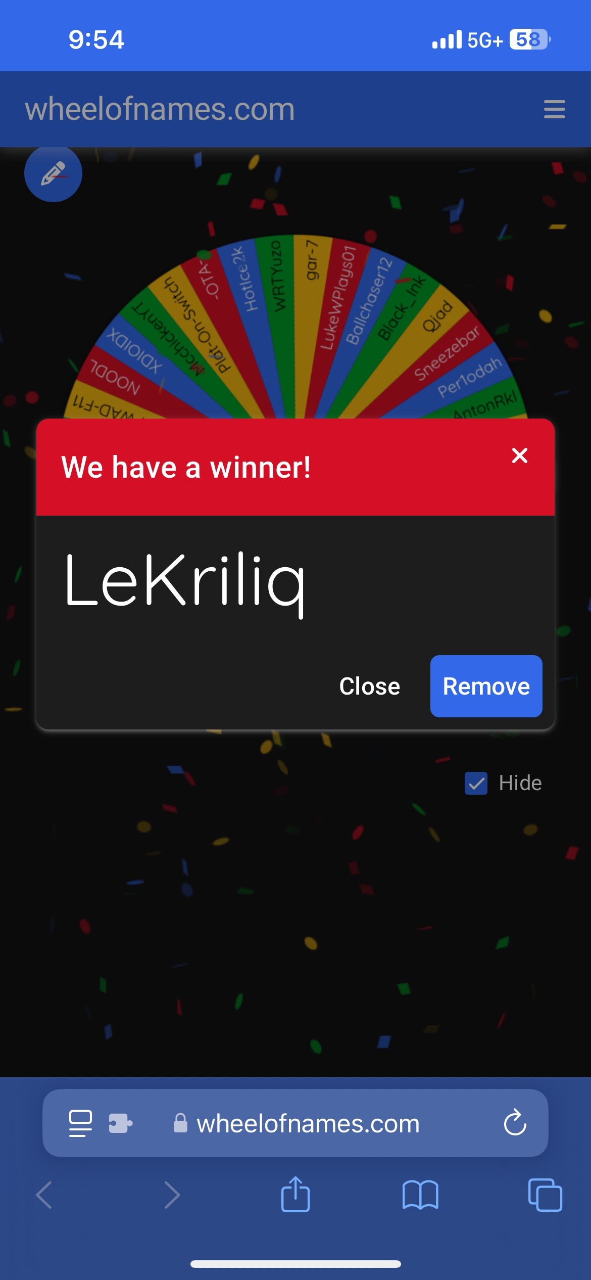 CONGRADULATIONS TO LEKRILIQ