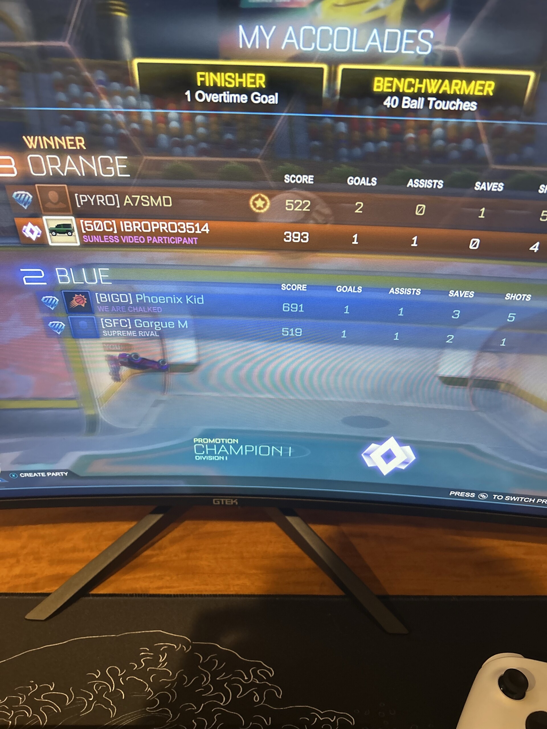 I hit champ for the first time!!!!!!