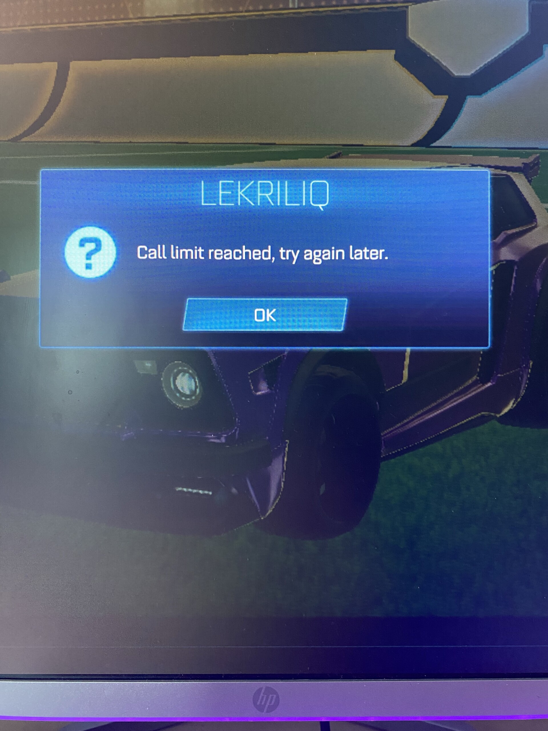 New rl error? | LeKriliq