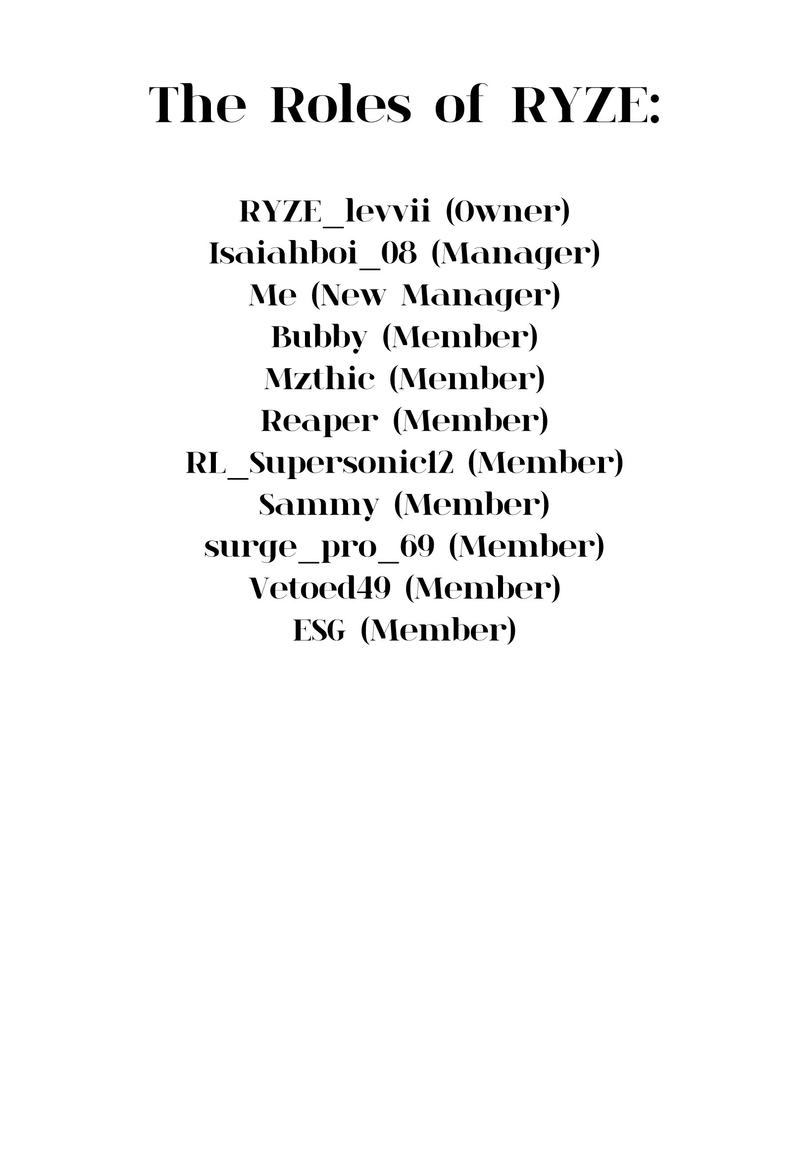 The RYZE ESports Tryouts Are Opened Again…