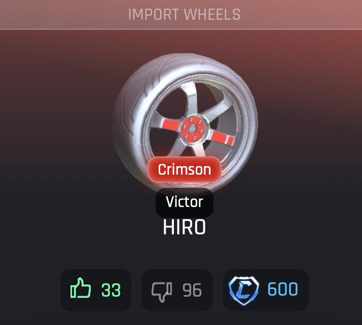 Crimson Hiro - A great wheel but so much hate for some reason