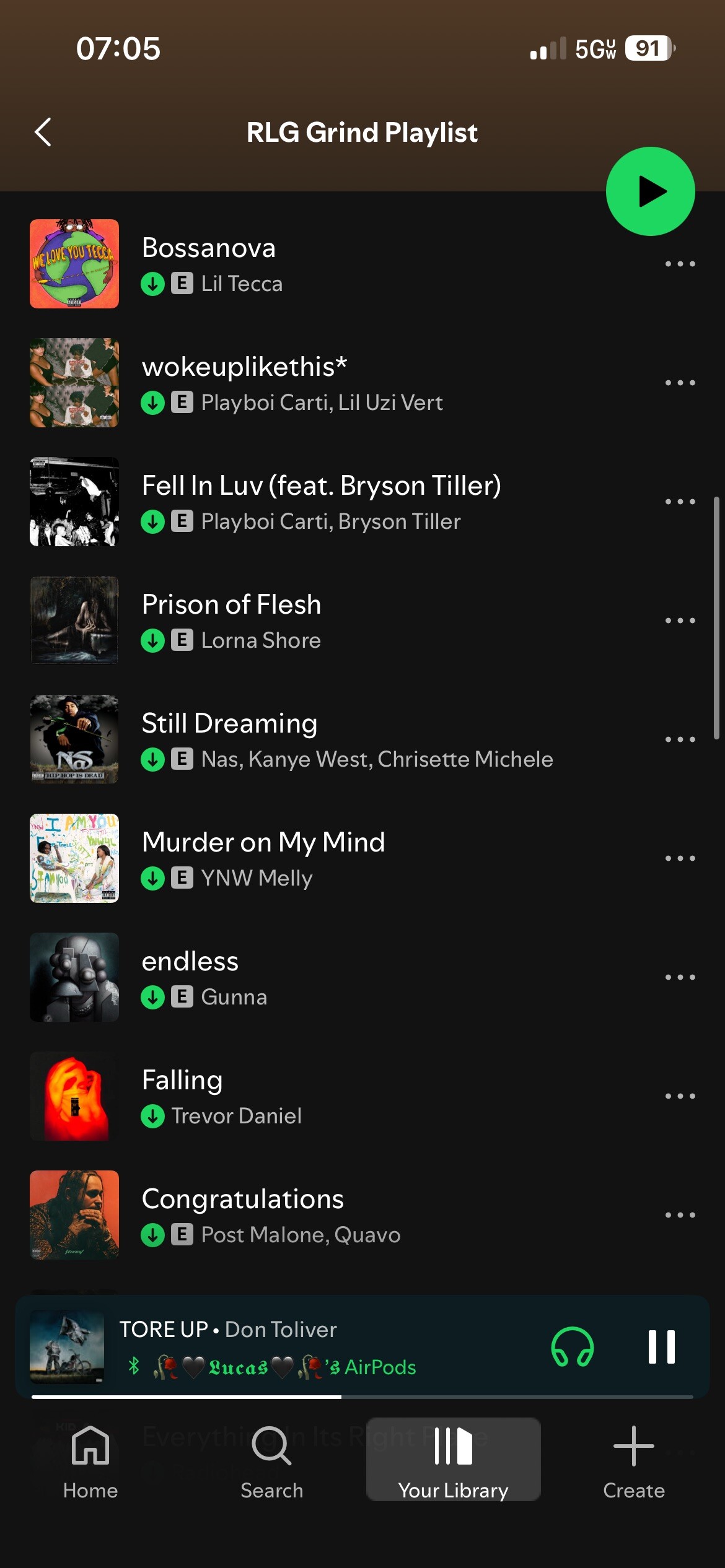 FULL RLG Grind Playlist