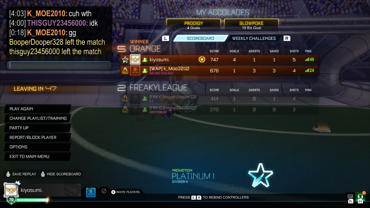 LETS GOO I HIT PLATINUM IN 2S