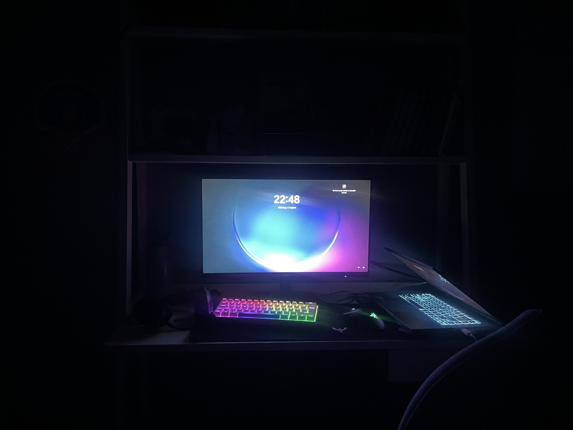 Setup reveal