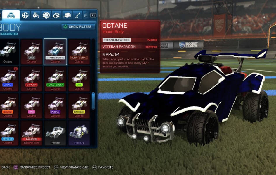 Favorite painted Coulors