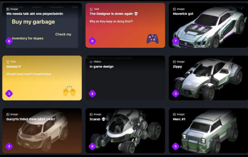 rlgs most popular discussions rn 💀