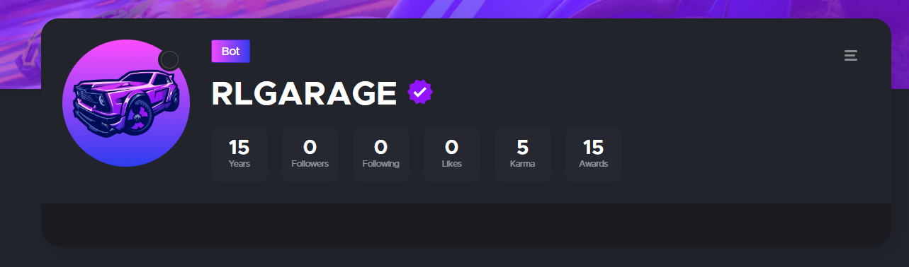 Yo how is the rlg bot older than rocket league?? 😭😭